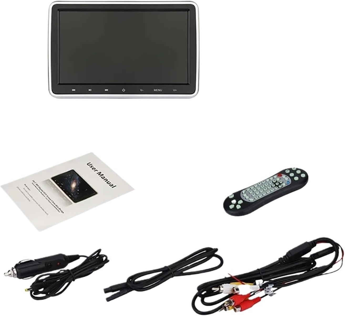 10 Inch Portable DVD Player Screen for Car TV Headrest Monitor HDMI Universal Multimedia Screen Automotive Mp5 Car Player Gaming