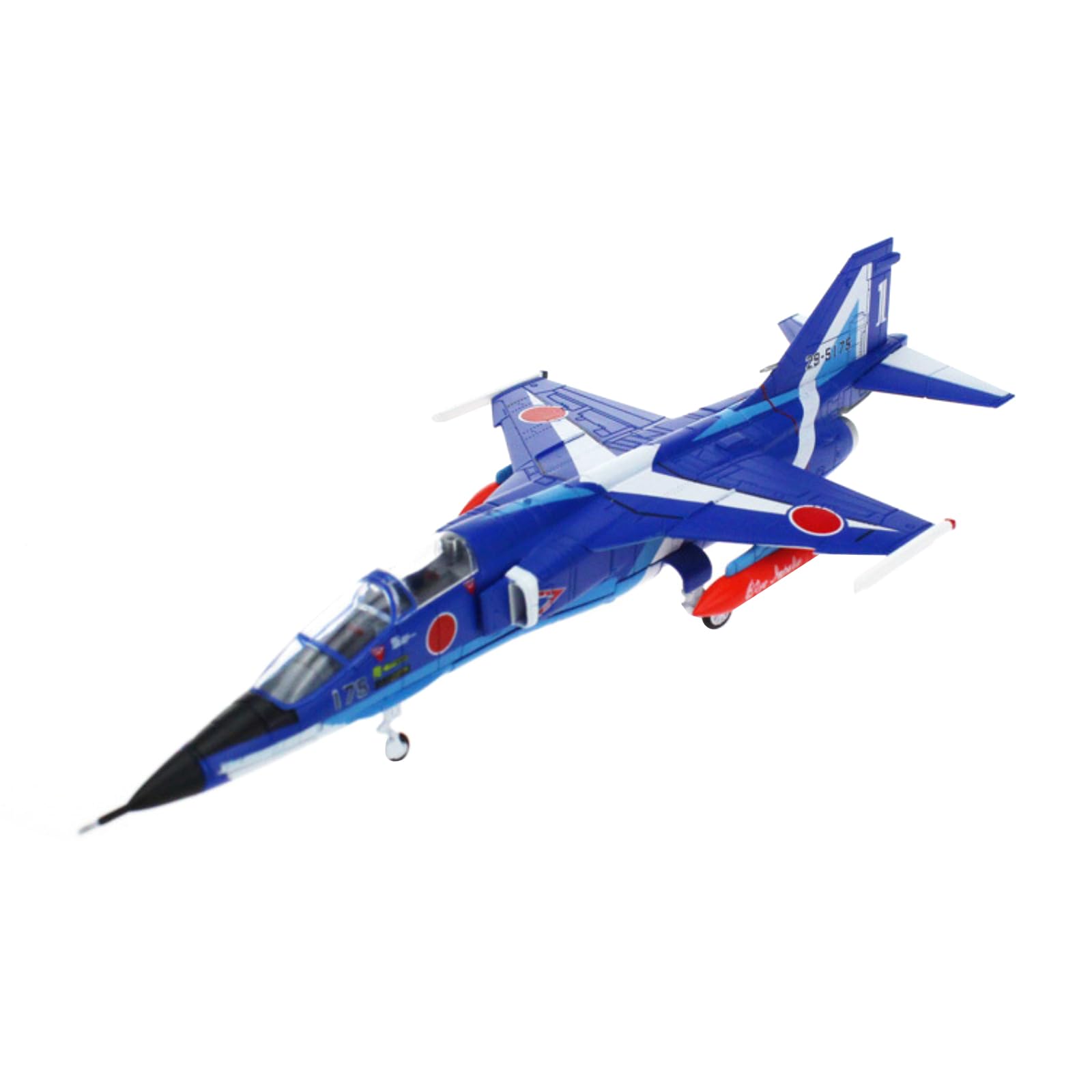 Amazon.co.jp: 1/100 ダイキャスト合金 航空自衛隊 T-2 ブルー