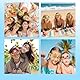 16 Stück Hawaiianische Partybrille, Hawaii-Thema, Party, Geburtstagsfeier, Poolparty am Sommerstrand, Partybrille für Kinder und Erwachsene, geeignet für Hawaii-Gadgets für Partys