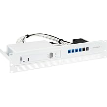 Rackmount.IT RM-SR-T14 Rack Mount Kit for Sophos XGS 88 and XGS 88W Firewalls - 1.3U, Front Ports, Signal White Steel RM-SR-T14