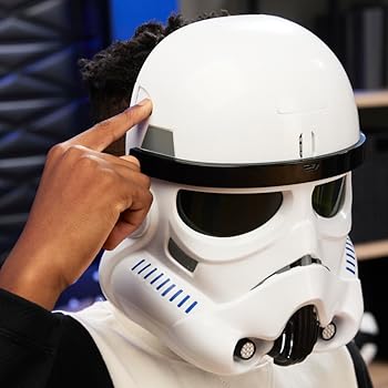 Amazon.com: STAR WARS Stormtrooper Electronic Mask with Phrases