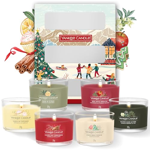 Yankee Candle Weihnachtsduftkerzen Geschenkset | 6 Gefüllte...
