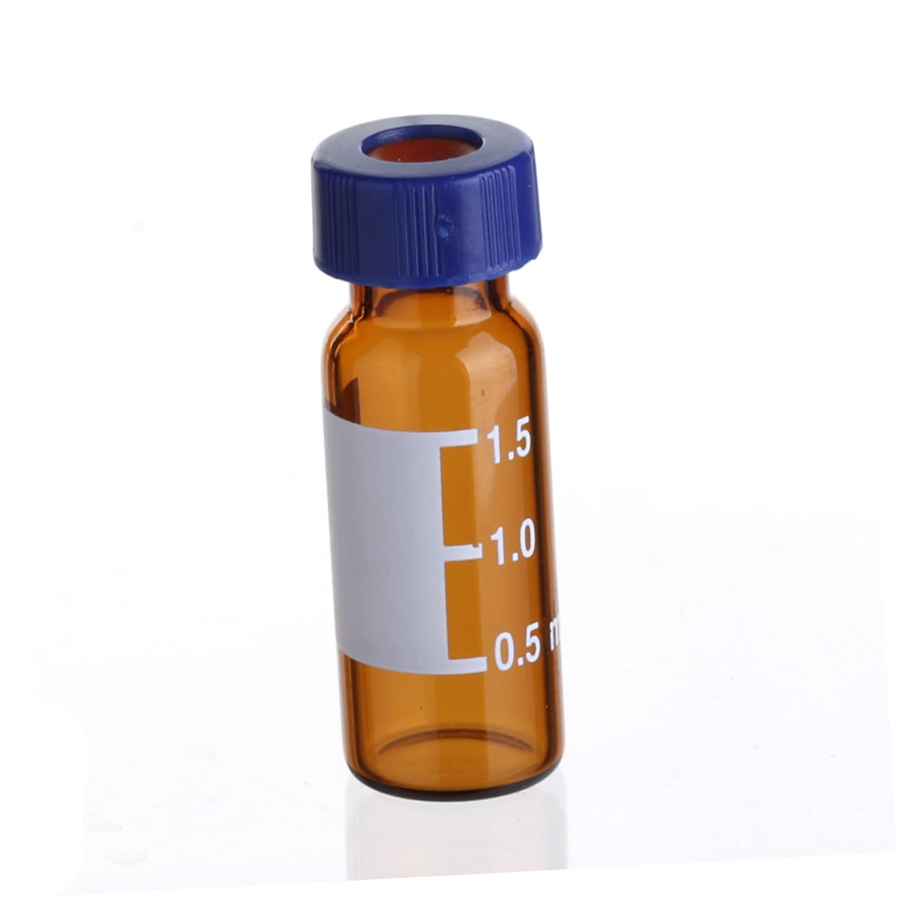 Luxshiny Sample Glass Bottles 1.5ml 2ml Storage Vials for Chromatography Lab Use 100pcs