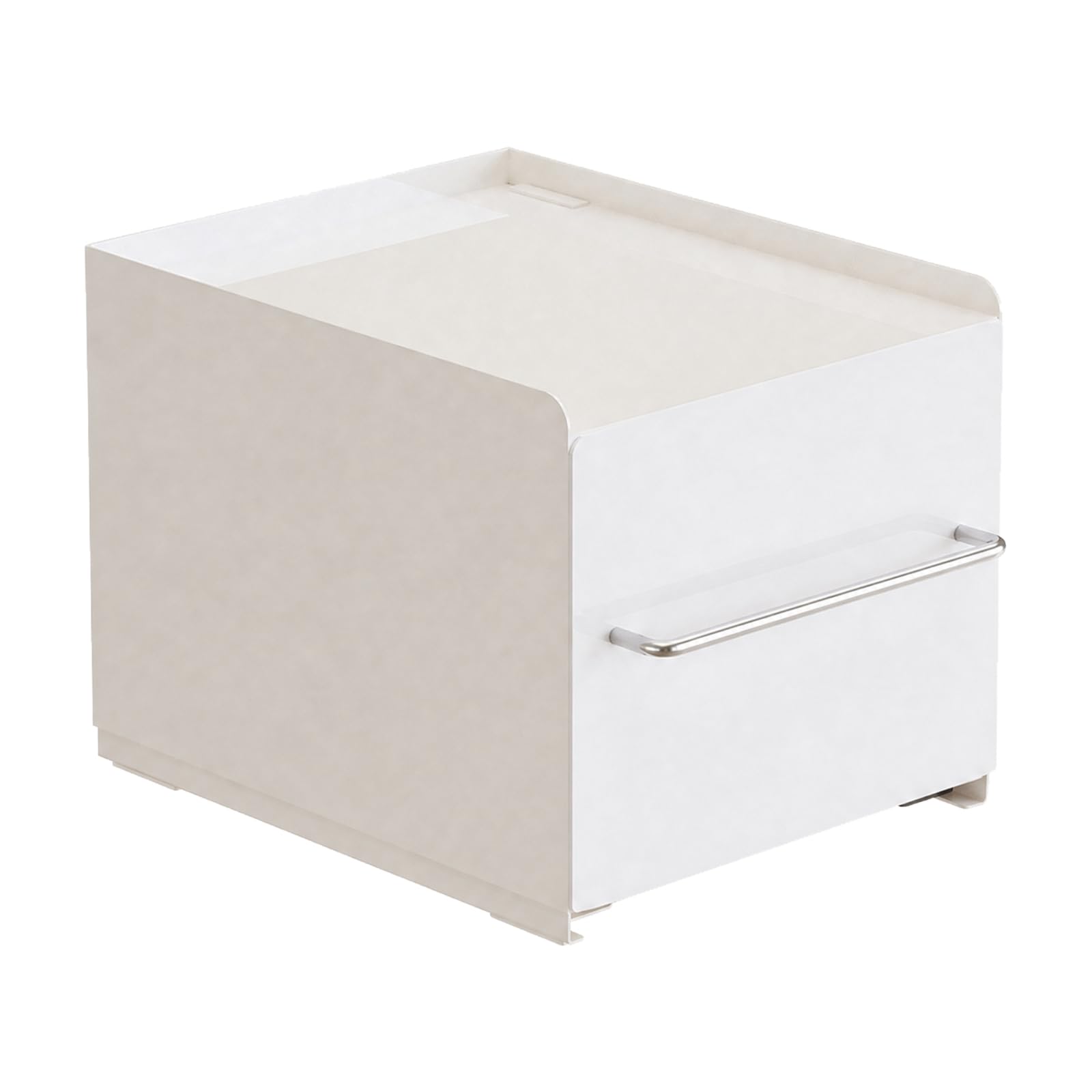 Ronyme Organizador Cajón Escritorio Resisn Al Polvo Organizador Rectangular con Asa Frontal Fácil Limpiar Escritorio con Almacenaje