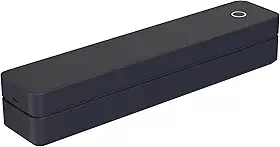 Impressora Térmica Portátil A4 para Estêncil Com Suporte para Aplicativo 107mm/210mm/216mm Eua Carta Impressora de Tamanho de Papel Térmico (Preto)