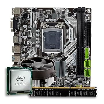 kit Upgrade Gamer Intel i5-3470 +Cooler + Placa-Mãe 1155 + 8GB DDR3