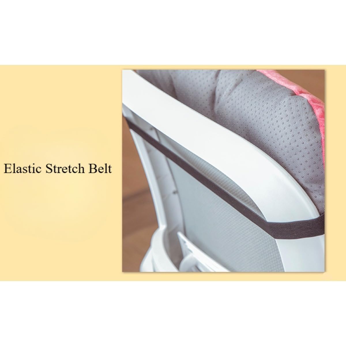 Cuscini ergonomici per sedie da ufficio e da gioco, supporto posteriore antiscivolo, con cinghie elastiche, ideali per auto, sala da pranzo e giardino (C1, 45 x 100 cm)