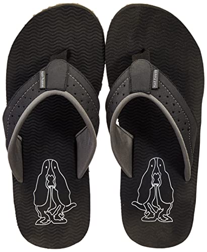 Image of Hush Puppies Men's VECTOR 1-MS Slippers (8716884 BLACK 6 UK)