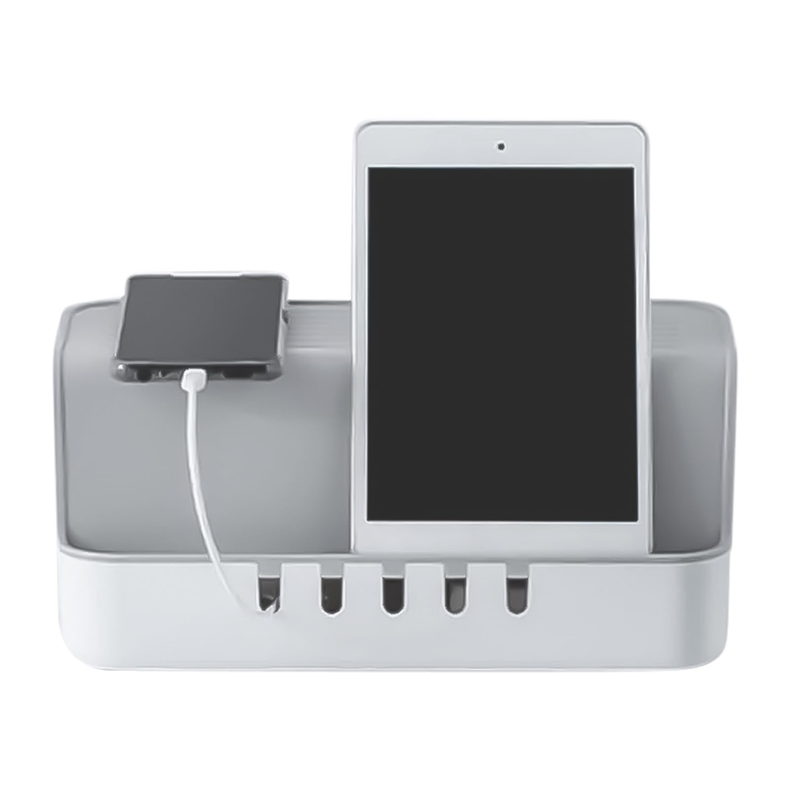 organizadora de Cables, Organizador de Cables, Organizador a Prueba de Polvo, para Escritorio, TV, computadora, Router, Cocina, apartamento, Oficina, Dormitorio