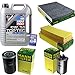 Produktbild QR-PARTS 69390164 Filter Set Inspektionspaket 5 Liter Motoröl Top Tec 4600 5W-30 MANN-FILTER Innenraumfilter Kraftstofffilter Luftfilter Ölfilter