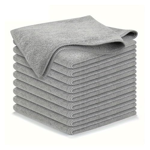 WKAIYUAN Toalla Absorbente de Microfibra for Coche, paño de Limpieza de Secado rápido, Herramientas de Limpieza del hogar for el Cuidado del baño y el Coche, 5/15 Uds.(15pcs)