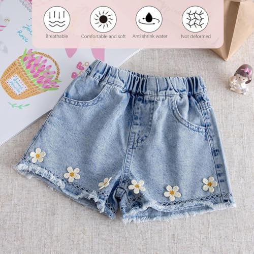 Jeans imprimés mignons pour bébé en denim doux de haute qualité - 3