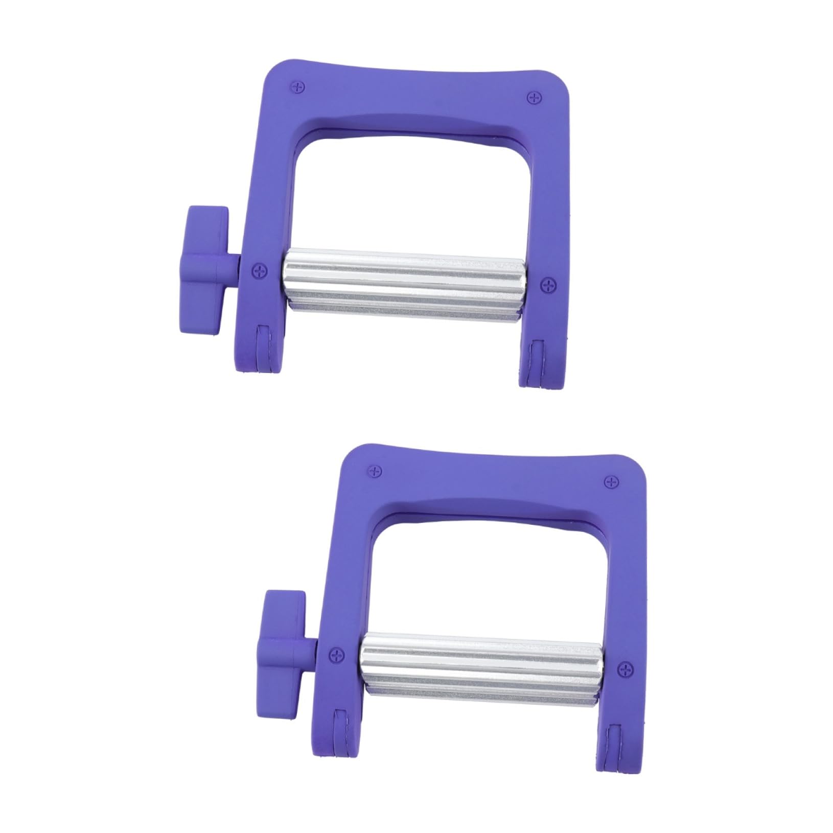 2St spart Zahnpastaständer Zahnpastatubenquetscher Metallbügel Handrollenspender für Zahnpasta Zahnpasten drehbarer Ständer Zahnpastapresse Zahnpasta-Extruder Creme färben Suite