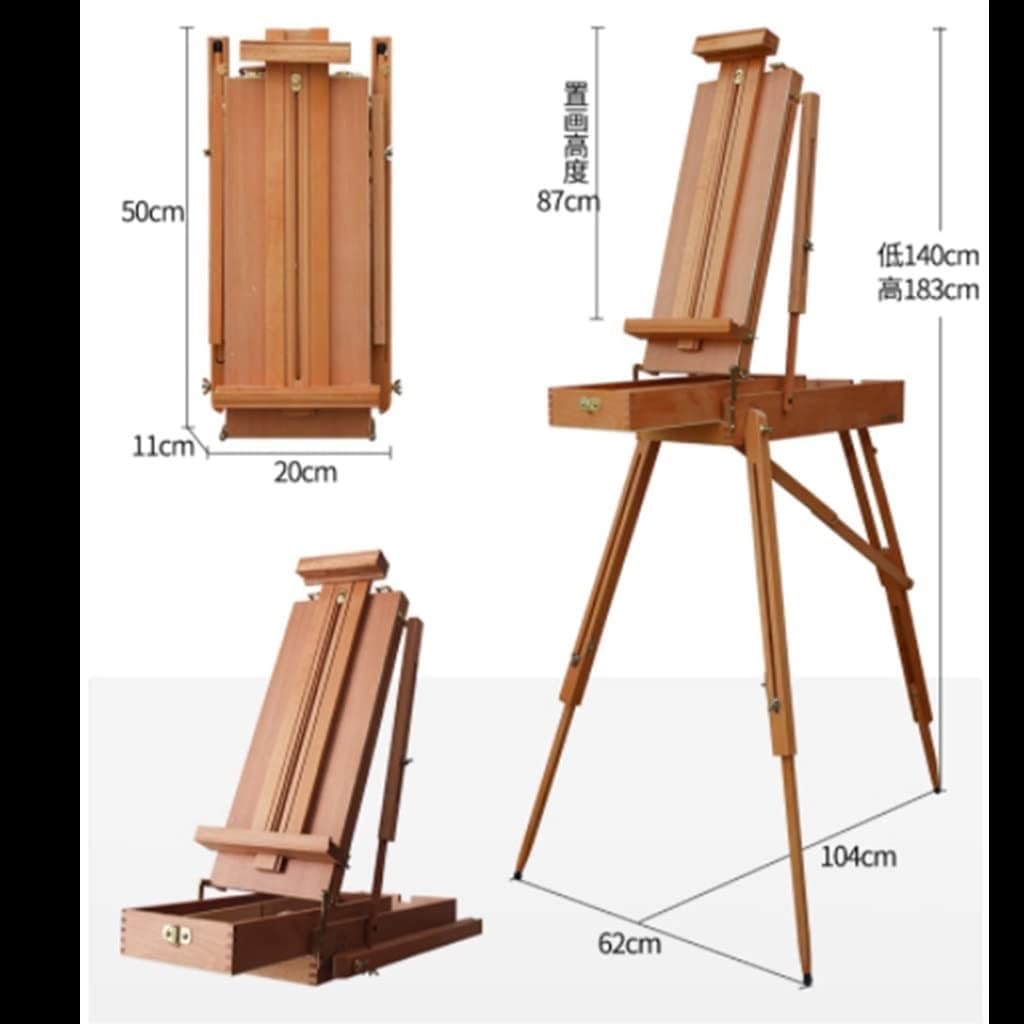 Outdoor Painting Case Desktop Easel Sketching Outdoor Painting Art Student Folding Portable Easel Storage