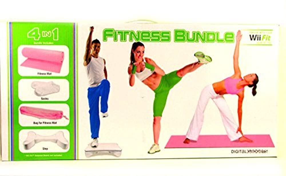 Amazon.com: Digital Gadgets 4 in 1 Wii Fit Fitness Bundle Includes