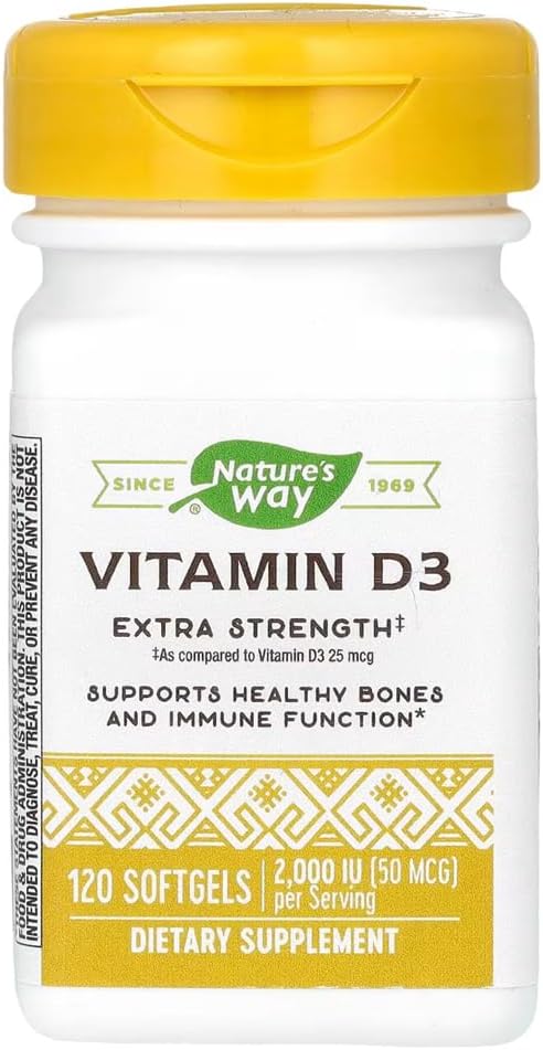 Vitamin D-3 2000 IU 120 softgel