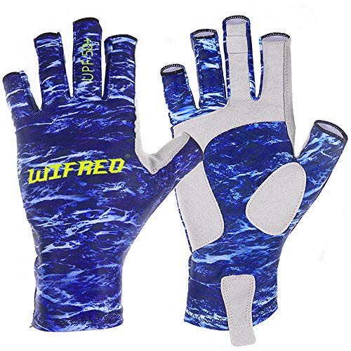 Wifreo sun gloves upf50+ fishing gloves uv protection gloves sun …