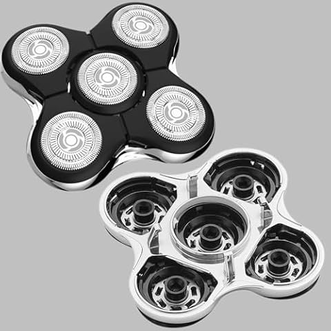 UPTARD Head Shaver Replacment Heads Compatible with Remington Balder Pro Head Shaver XR7000/XR1500/XR1501 (2) Cover