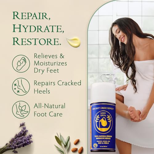 Top 11 Best Moisturizers for Diabetic Dry Skin for Women over 50 (2026) 15 Dry Cracked Heels Repair | Organic Foot Cream for Dry Feet & Callus with Jojoba, Lavender, Almond, Olive & Vitamin E Oil | Natural Foot Balm & Moisturizer for Skin | Hydrating Foot Treatment | 3.4 oz