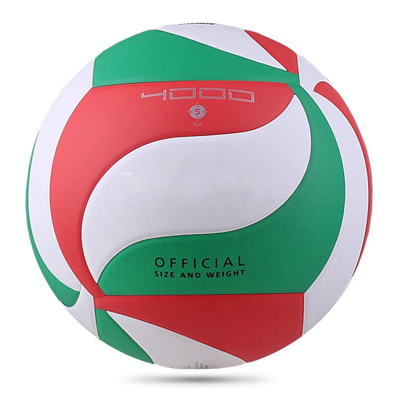 Image of Soft Rubber Lightweight Volleyball for Indoor Training Game Competition, Gym, Outdoor Beach Play, Gift for Kids,Fit for Beginner, Teenager, Adult, 1pcs