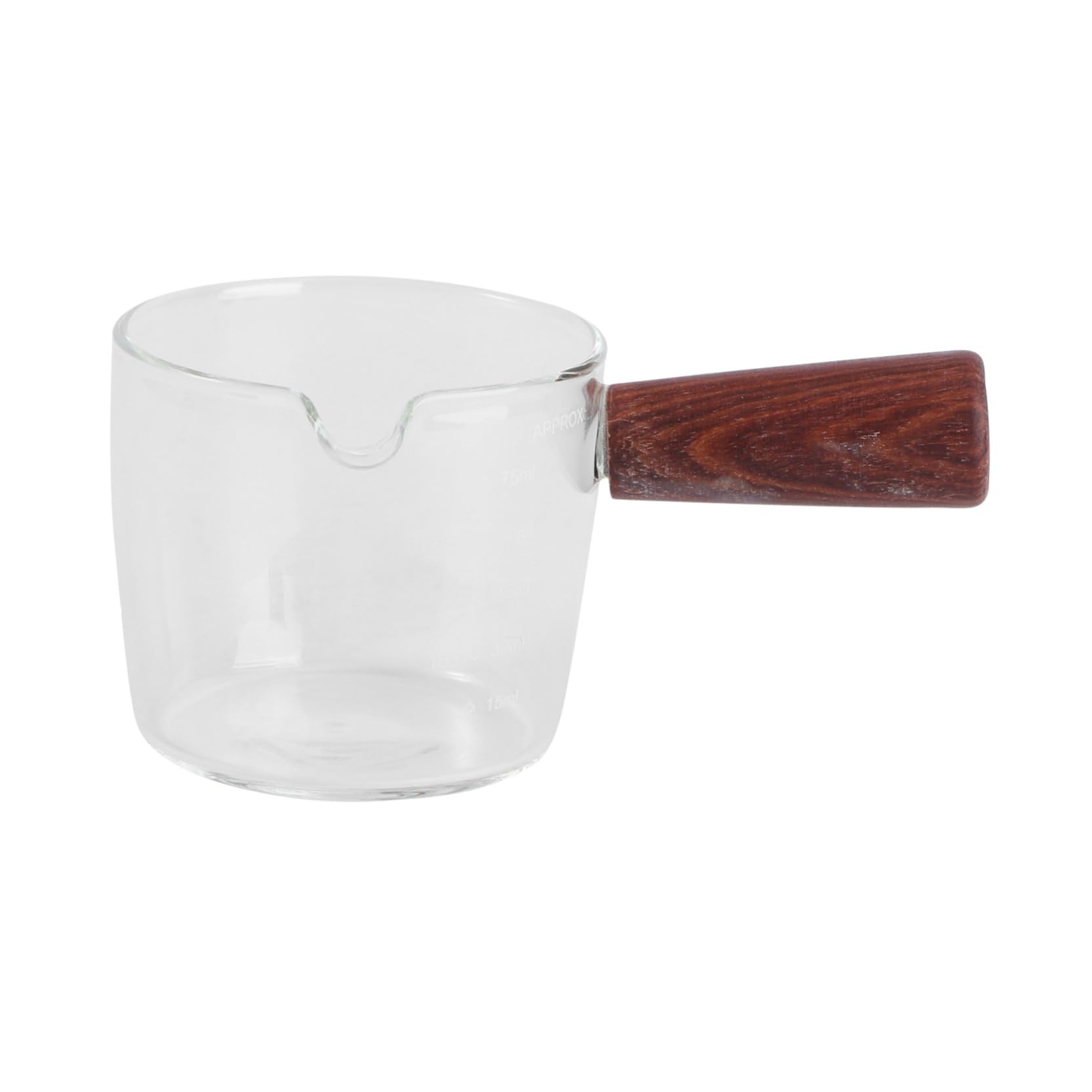 IMIKEYA 3 Pièces Tasse De Lait Petit Pot à Lait Pichet Triple En Verre D'espresso Petit Pichet En Verre Mini Tasses à Café à Café Crémier Beurre Le Dessert Un Céramique