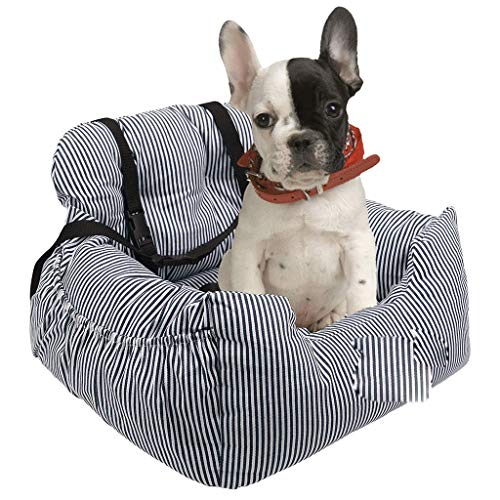 RENJJPBO Pet -Seat Cover Single Seat Pet Pad Waterproof, Machine Washable, with A Seat Belt and Carry Bag