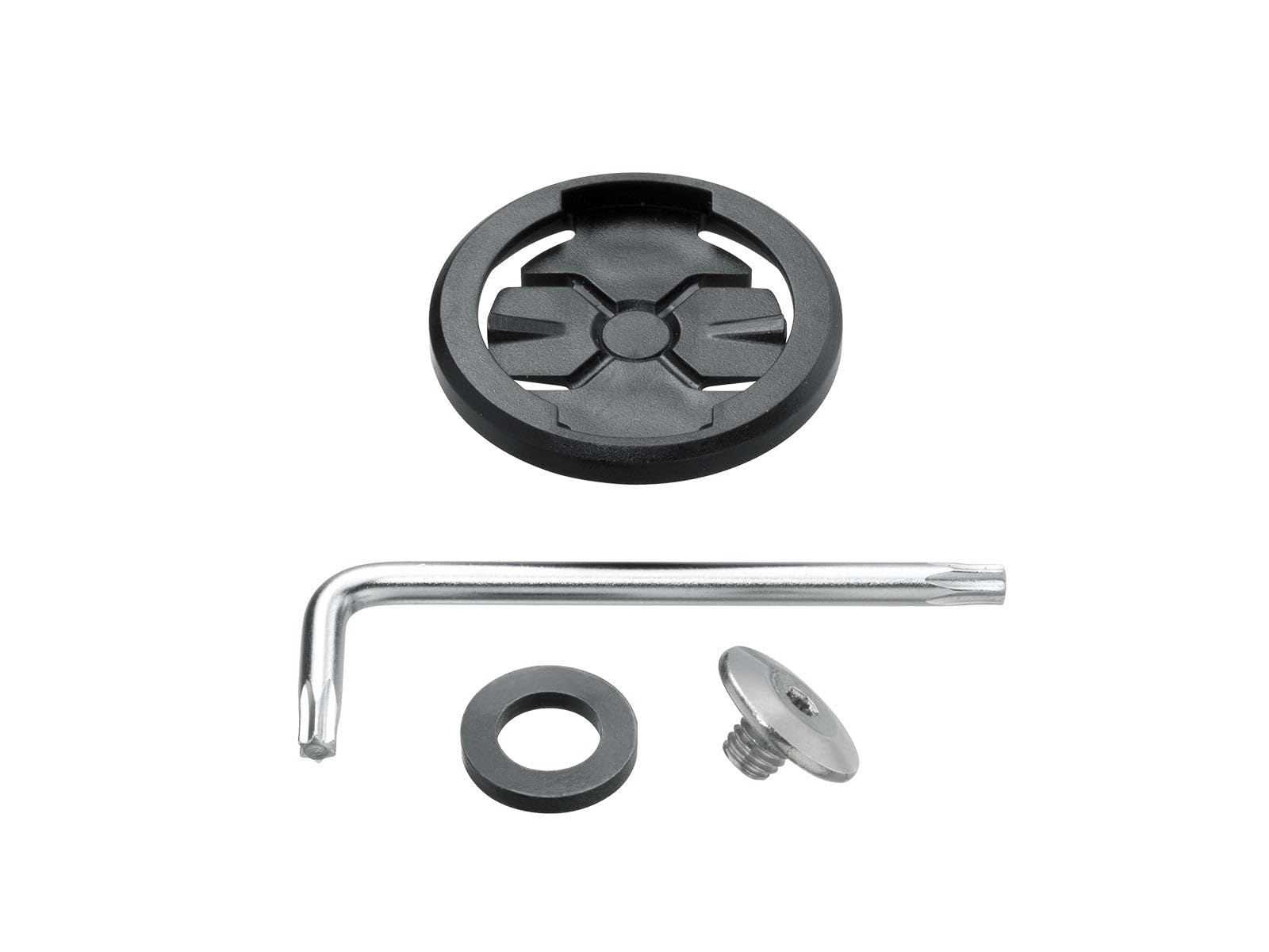 Topeak Adapter G-Ear do RideCase Mount to fit Garmin Cycle Computer Adapter Unisex Dorośli (czarny), 3,3 x 1,2 cm / 1,3 x 0,5 cm