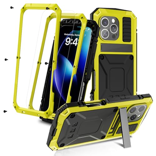 Coque iPhone 16 Pro 5G antichoc militaire housse robuste avec protecteur d'écran