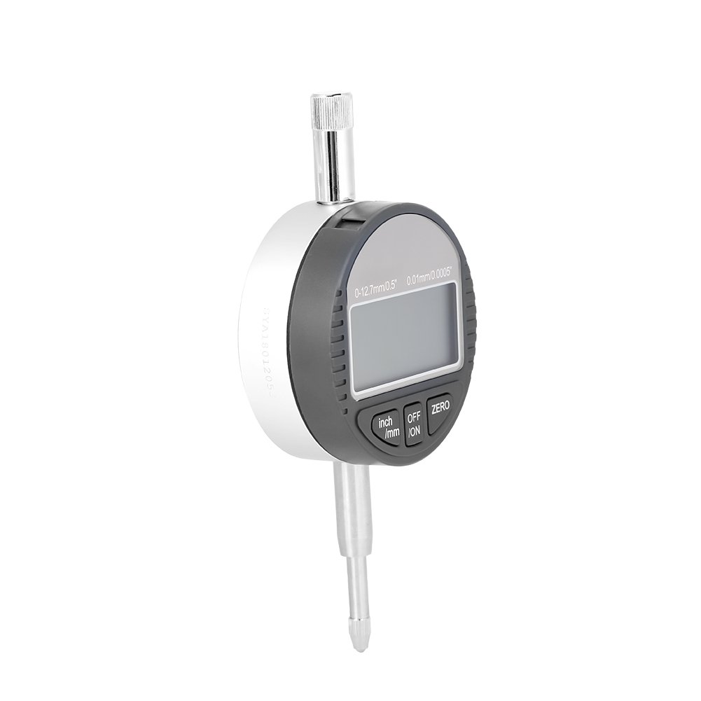 Indicador de cuadrante, Indicador de carátula Digital Indicador de sonda digital Calibre 0-12.7 mm / 0.5 '' Reloj DTI 0.01 mm / 0.0005 '' Reloj comparador digital