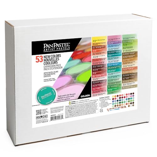 PanPastel Gold 2025 pastels d'artiste professionnels 53 couleurs en gâteau