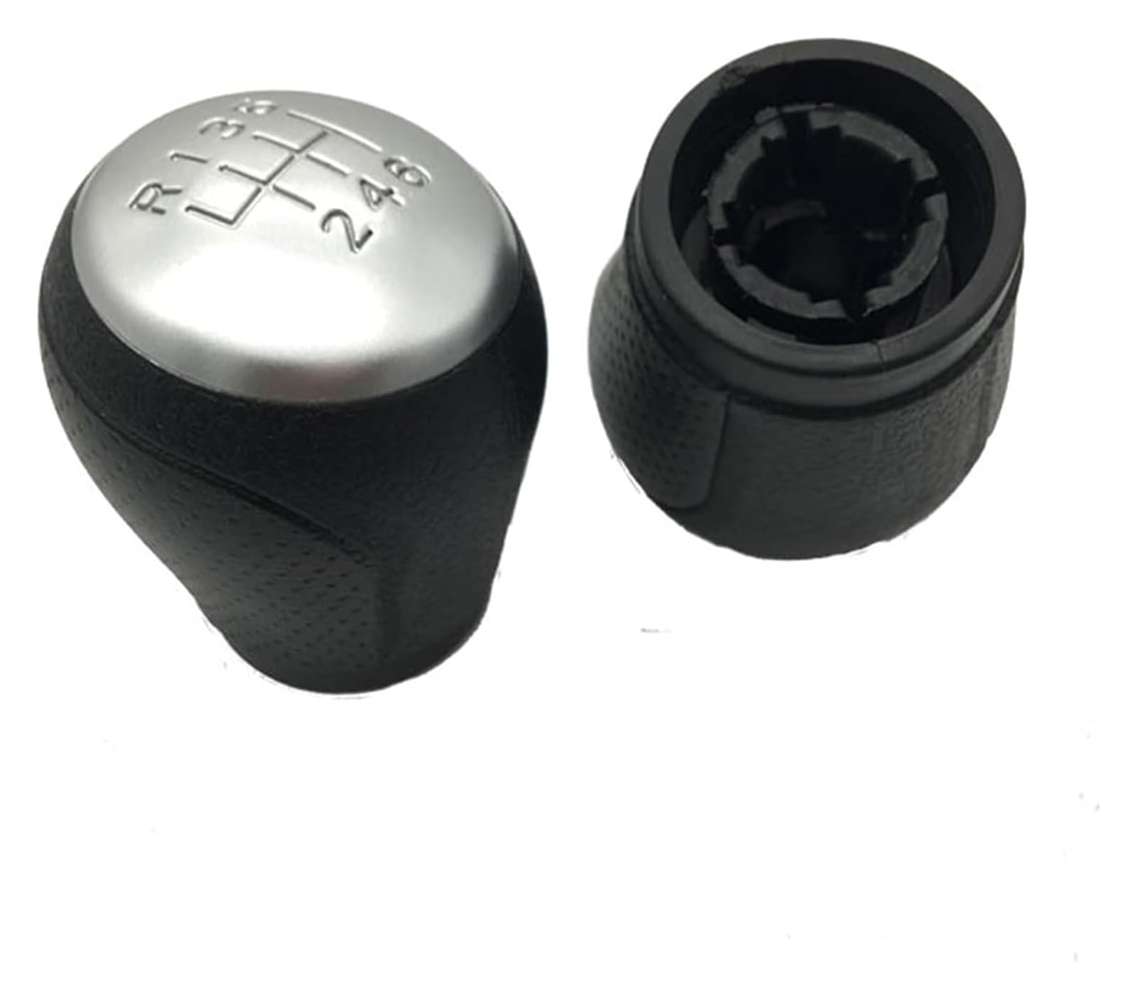 UTONGMU Manual Gear Shift Knob for Nissan for Qashqai I J10 for X-Trail 5 6 Speed Manual Gear Shift Shifter Stick Auto Knobs(Short 6speed)