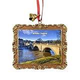 Bewdley - Colgante colgante para árbol de Navidad, recuerdo de viaje de Reino Unido