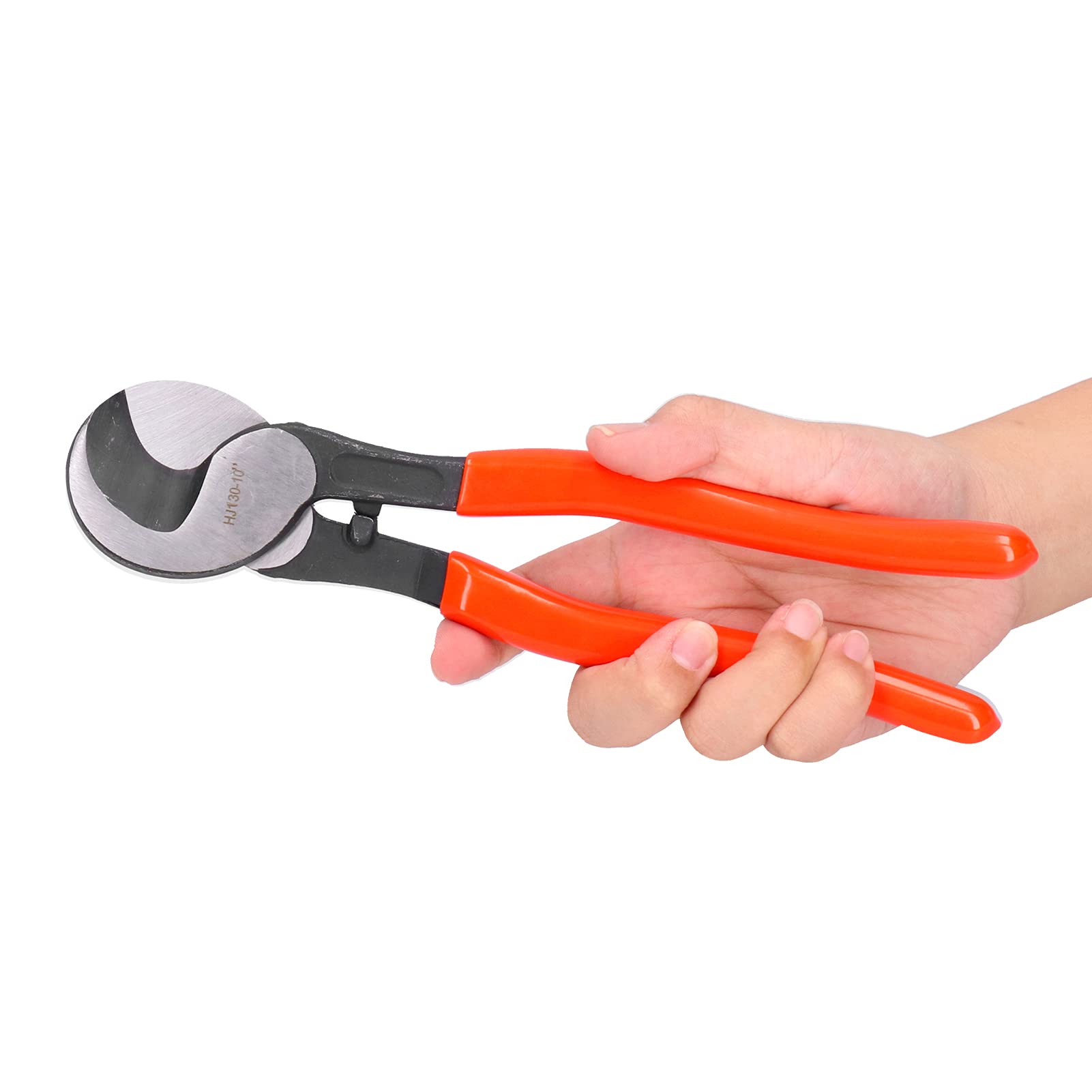 Coupe-câble HJ130, Coupe-câble de 70 Mm² de Diamètre Découpable, Dénudeur de Cisaillement Manuel, Ordinaire pour Pince à Isolation en Cuivre et en Aluminium Outils Manuels