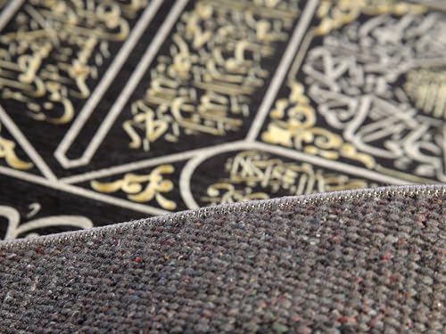 Alfombra de oración turca con borlas decorativas ideal para regalo Eid 3