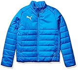 PUMA Unisex Liga Casuals Padded Jacket Youth, Electric Blue Lemonade, X-Large
