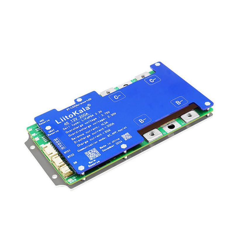 VIDOO Scheda Protezione Sistema Gestione Batteria 4S 12V Protezione Alta Corrente Sovraccarico Scarica Profonda Avviatore Automobilistico-300A