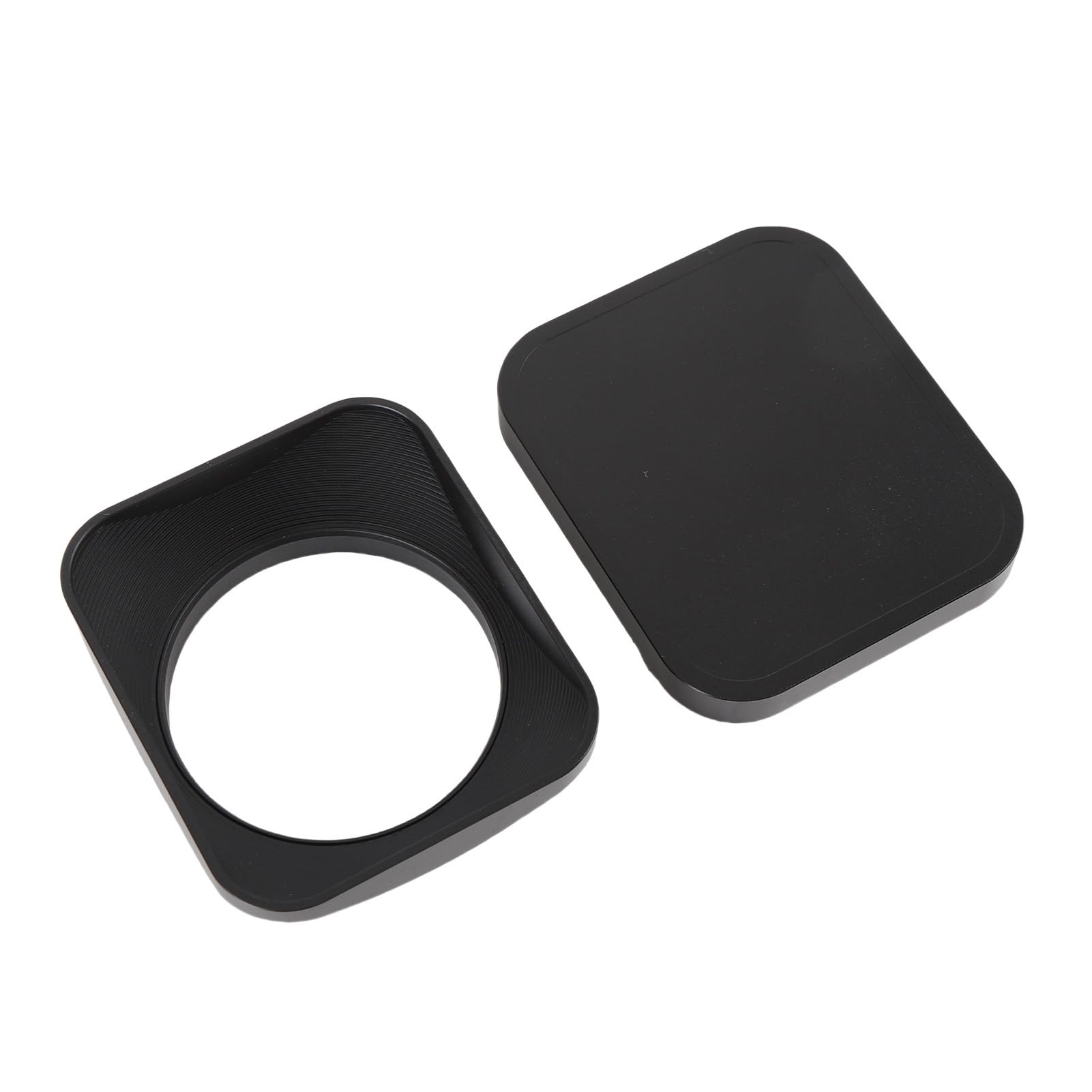 Generic Paraluce per Fotocamera Resistente Paralume Quadrato in Lega di Alluminio per Fotografia All'aperto 1 Pezzo (49 mm)