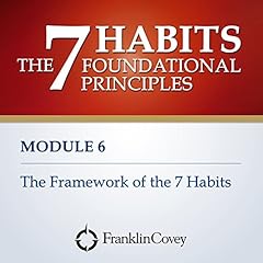 Diseño de la portada del título The Framework of the 7 Habits