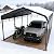 12x20 FT Heavy Duty Extra Large Metal Carport with Vertical Roof Design - All Weather Protection Galvanized Steel Shelter for 2 Car, Dual Vehicle, RV and Boat Storage