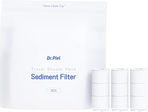 Dr. Piel - Cabezal de ducha para filtro de repuesto de viaje