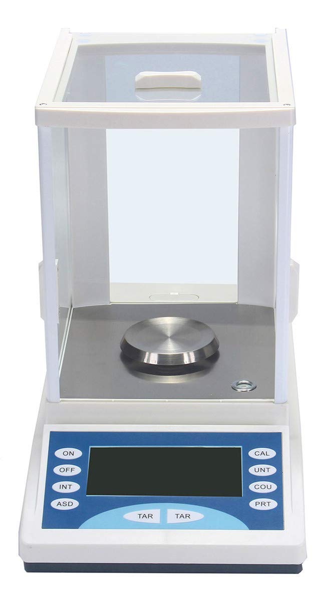 KGLHJDY 200g / 0.1mg Ultra High Precision Advanced Analytical Balance Digital Accurate Scale Special Instrument with Aluminum Alloy Base for Laboratory Use