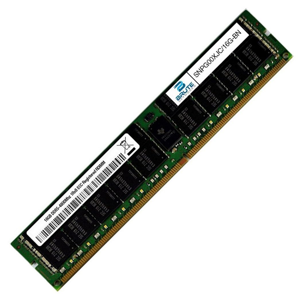 Brute Networks SNPG00XJC/16G-BN - 16GB PC5-38400 4800Mhz 1Rx8 ECC