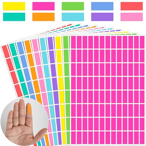 Étiquettes autocollantes colorées à forte adhérence pour un marquage net de vos prix