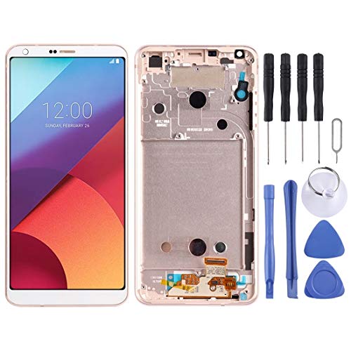 Bloc écran LCD LG G6 tactile avec cadre bleu H870DS de rechange