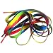 YFINE 47.2 inches(120CM)Length Gradient Rainbow Color Flat Shoelaces for Shoes Sneakers-2 Pair