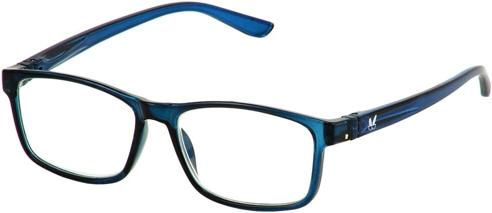 BUNNY EYEZ Readers JACOB Reading Glasses with a Tiltable & Flippable Frame, Chic & Modern Design