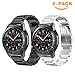 Produktbild YaYuu Samsung Galaxy Watch 46mm/Gear S3 Frontier/Classic Armband, 22mm Edelstahl Metall Ersatz Verstellbare Uhrenarmbänd Strap Sports Armband für Samsung Gear S3 Frontier/Classic Fitness Smart Watch