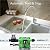 Water Pressure Booster Pump 110V Self Priming 5.5 Gpm 55 Psi Water Pump with Power Plug, Pipe Fittings Brass Connector Strainer Filter for Kitchen Bathroom RV Marine Yacht, Garden Hose