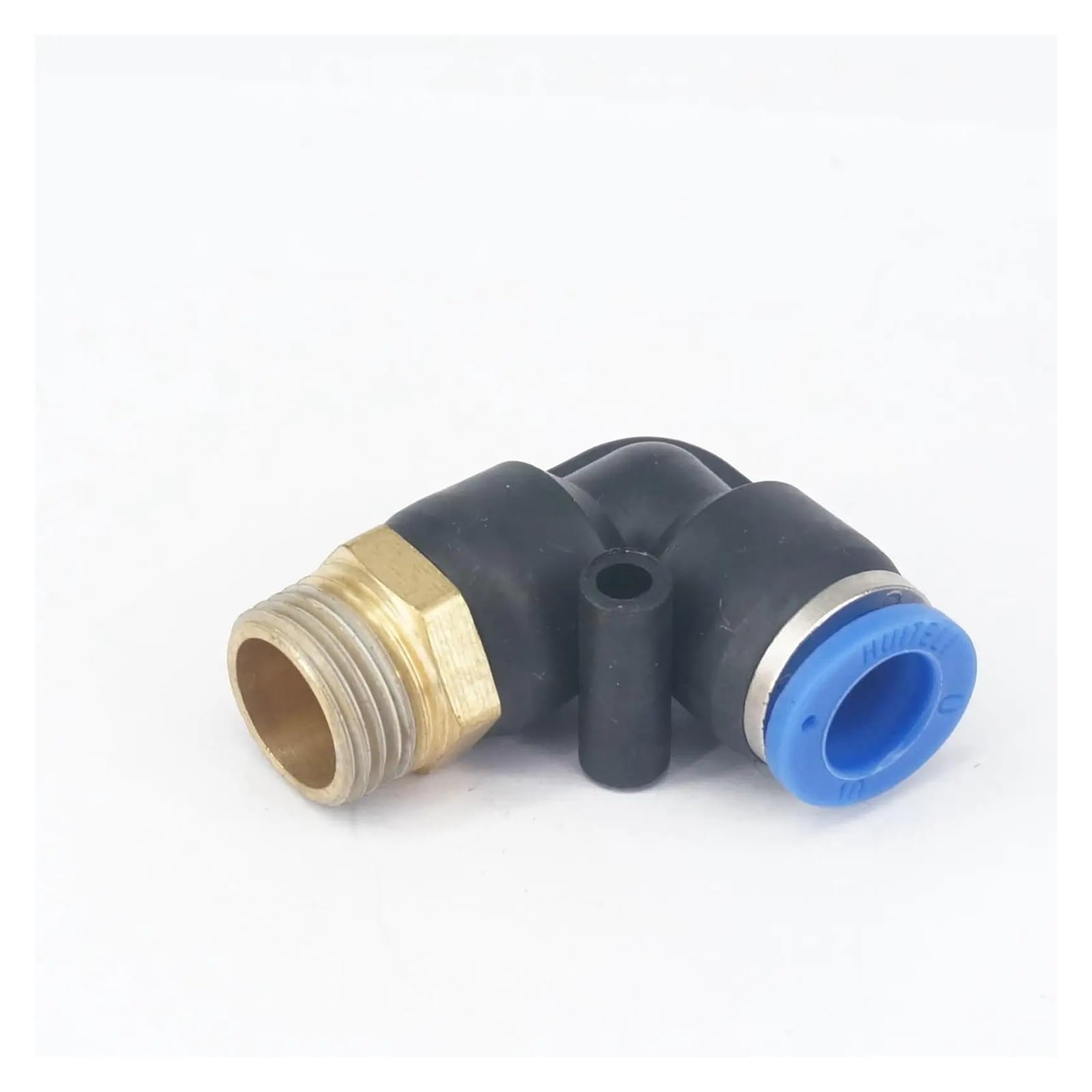 Rvblrdse Men's One Color 5Pc 1/4" To Fit Tube O/D 10Mm Pneumatic Elbow Push In Connector Union Quick Release Air Fitting Plumbing