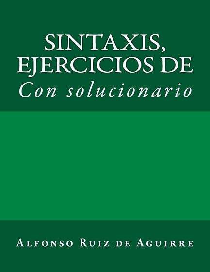 Sintaxis: Ejercicios De